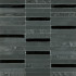 mosaique en pierre naturelle, carrelage mosaique, gris, carrelage sur filet, salle de bain, douche, Tilestone
